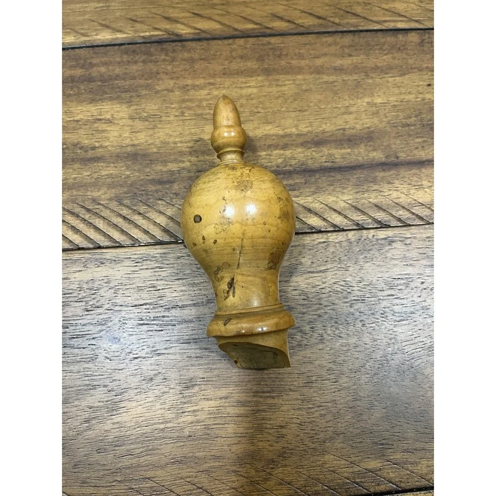 Turned Boxwood Bird‎ Call Song Whistle Lure Treen Antique
